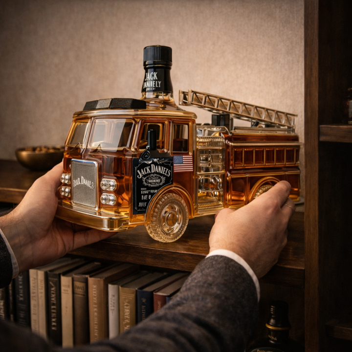 Jack Daniel's Firefighter Edition Whisky Bottle