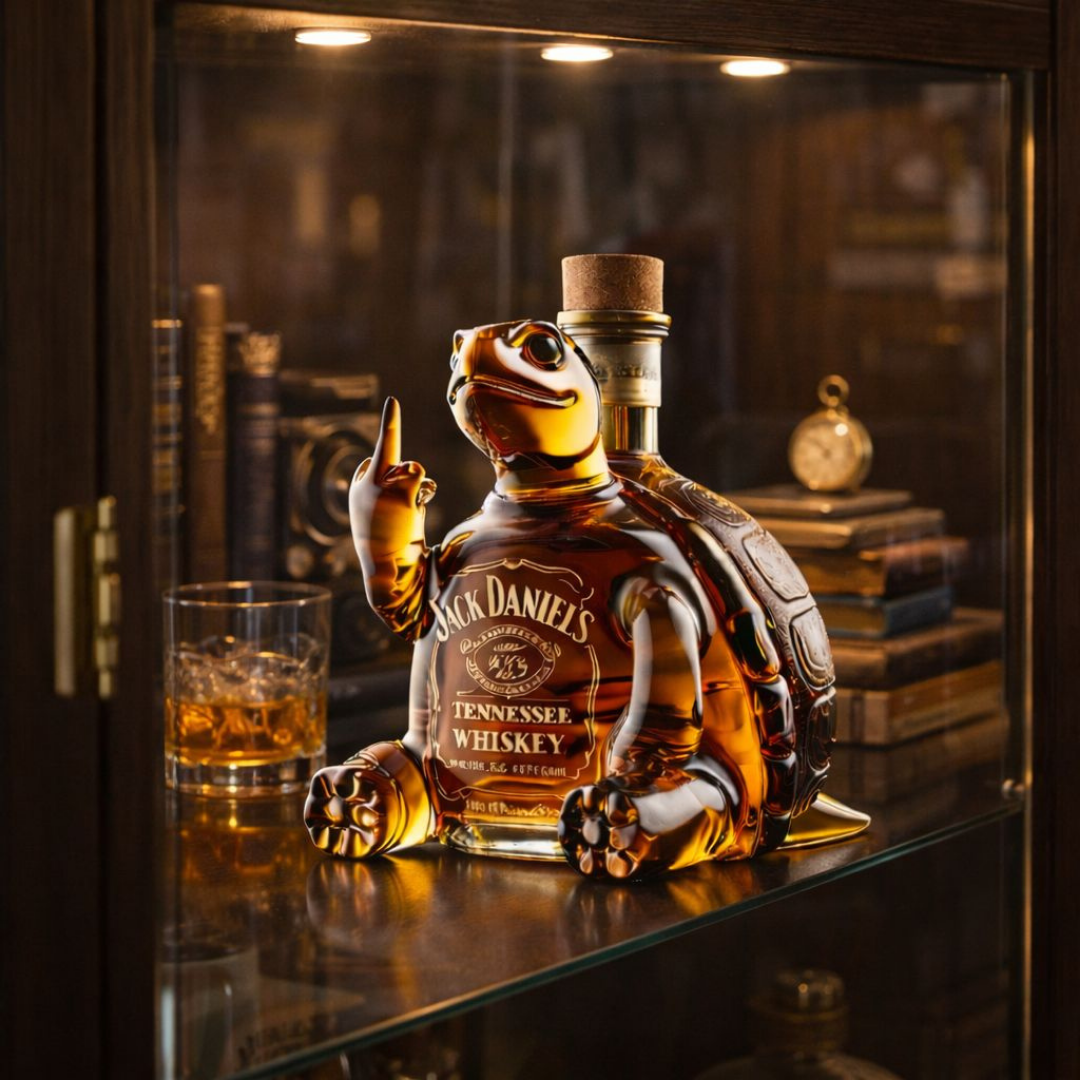 Jack Daniel's Tortoise Edition Whisky Bottle