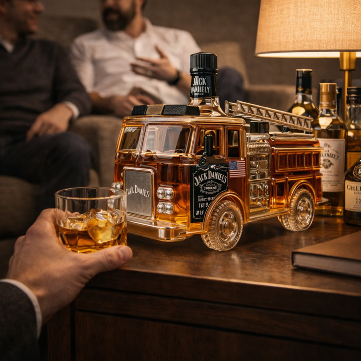 Jack Daniel's Firefighter Edition Whisky Bottle