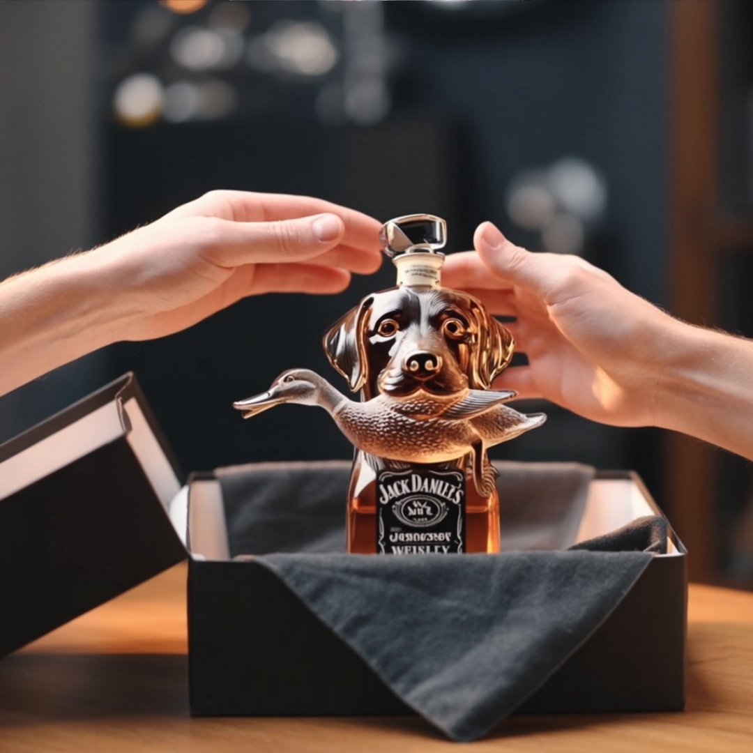 Wild Duck Edition Whisky Bottle