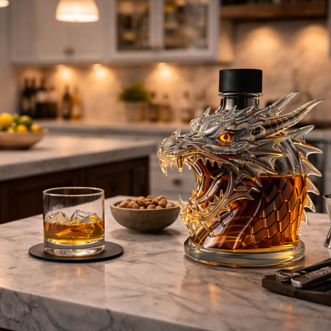 Dragon Edition Whisky Bottle