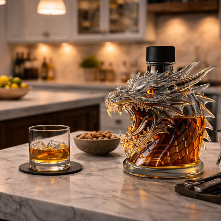 Dragon Edition Whisky Bottle