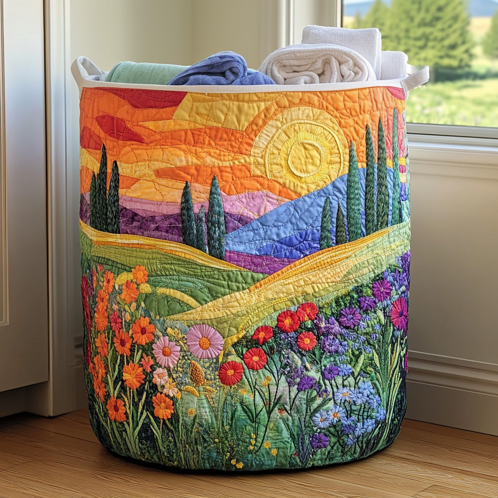 Handcrafted Laundry Basket | Bright Meadow Design