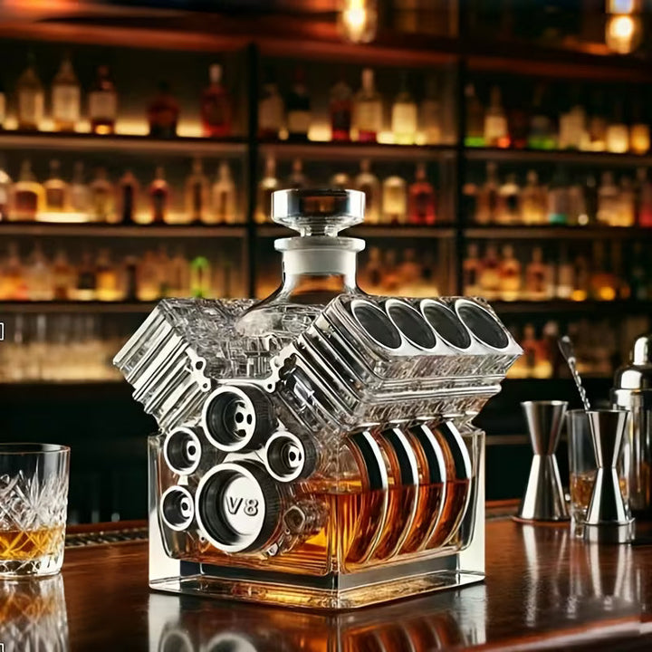 Motor Edition Whisky Bottle
