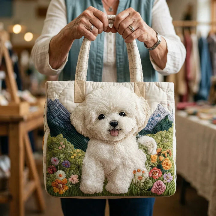 Artisan Quilted Bag - Enchanted Canine Design