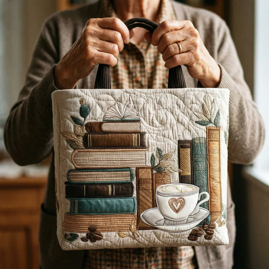 Handcrafted Café Chapter Bag