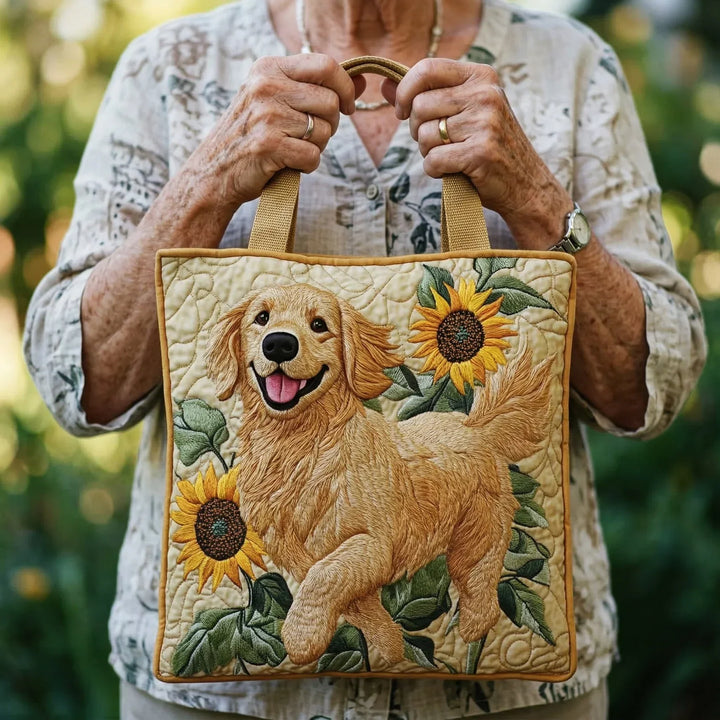 Handcrafted Golden Retriever Bag
