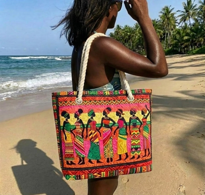 Artisan Beach Bags Crafted by the Queens of Melanina